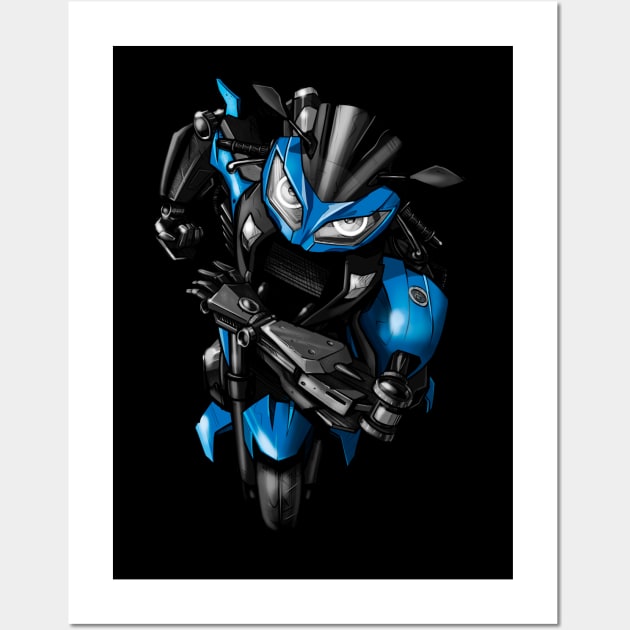 Kawasaki Ninja 300 Transformer Wall Art by MOTORIND